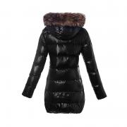Manteau Duvetica Noir Pour Femme Pas Cher